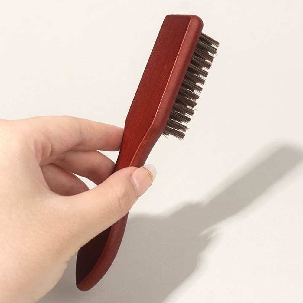 Grooming Men'S Hair - 2 cepillos de madera para el