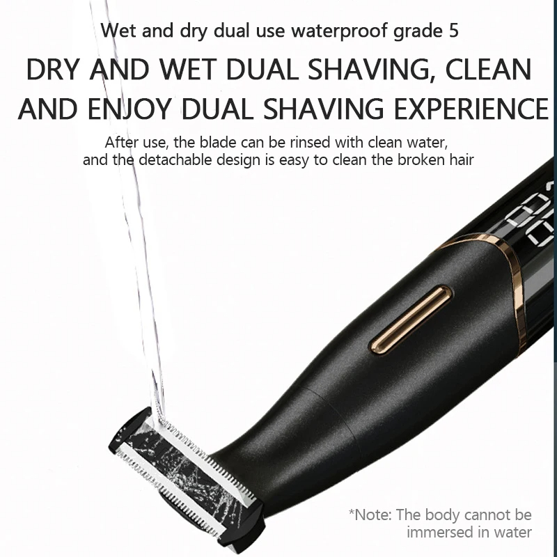 Men'S Face Grooming - Afeitadora de Precisión para Zonas Íntimas,