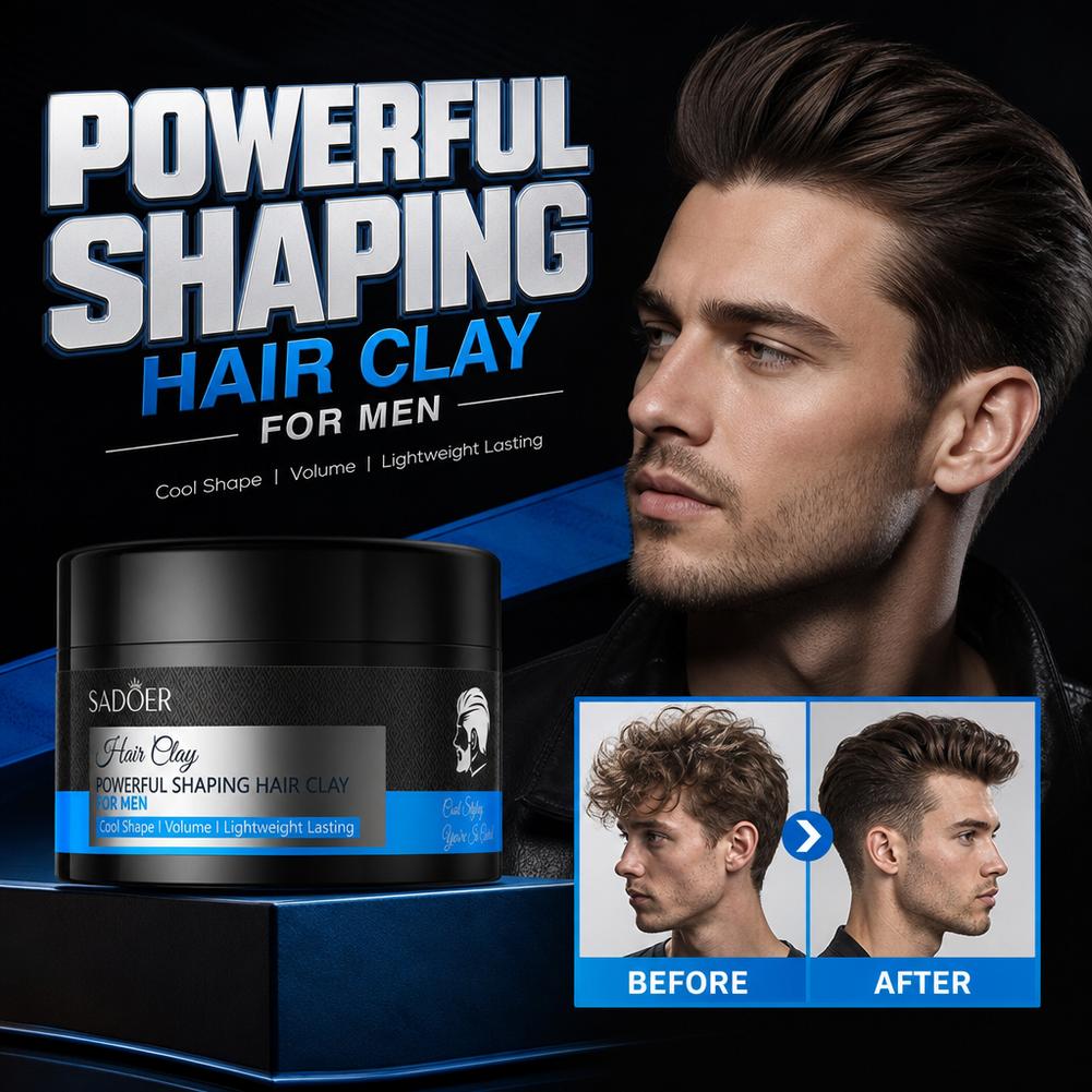 Grooming Men'S Hair - Arcilla mate para peinar el cabello,