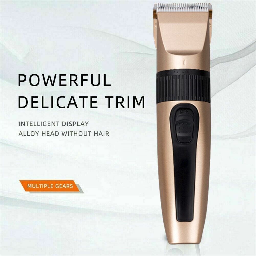Grooming Men'S Hair - Kit profesional de cortapelos inalámbricos, 4