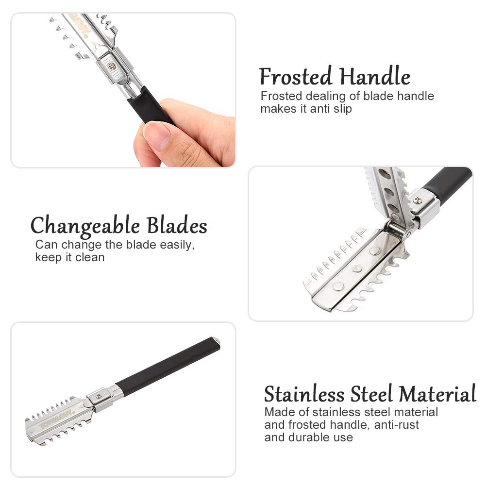 Cuchillas de afeitar de doble  - Grooming Men'S Hair reseña y precio