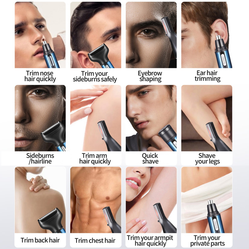 Maquinilla eléctrica para cort - Nose Hair Trimmer reseña y precio