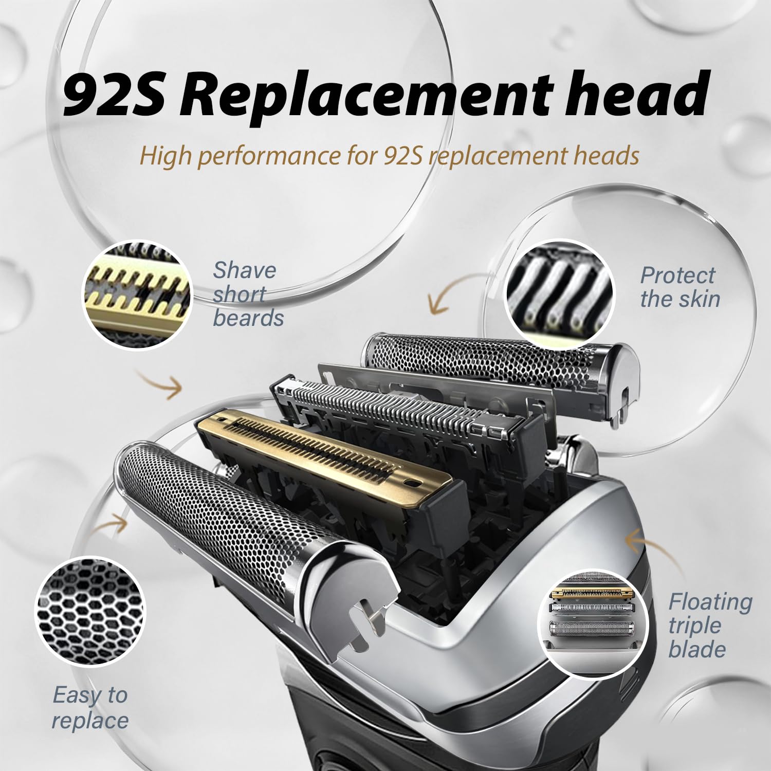 Nueva Cabezal de Repuesto 92S  - Men'S Face Grooming reseña y precio