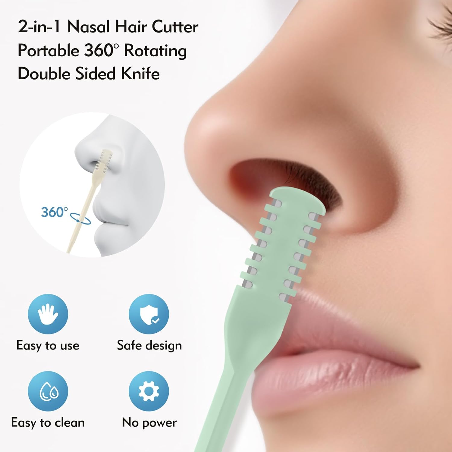 5/20/50 Piezas Cortador Nasal  - Men'S Face Grooming reseña y precio