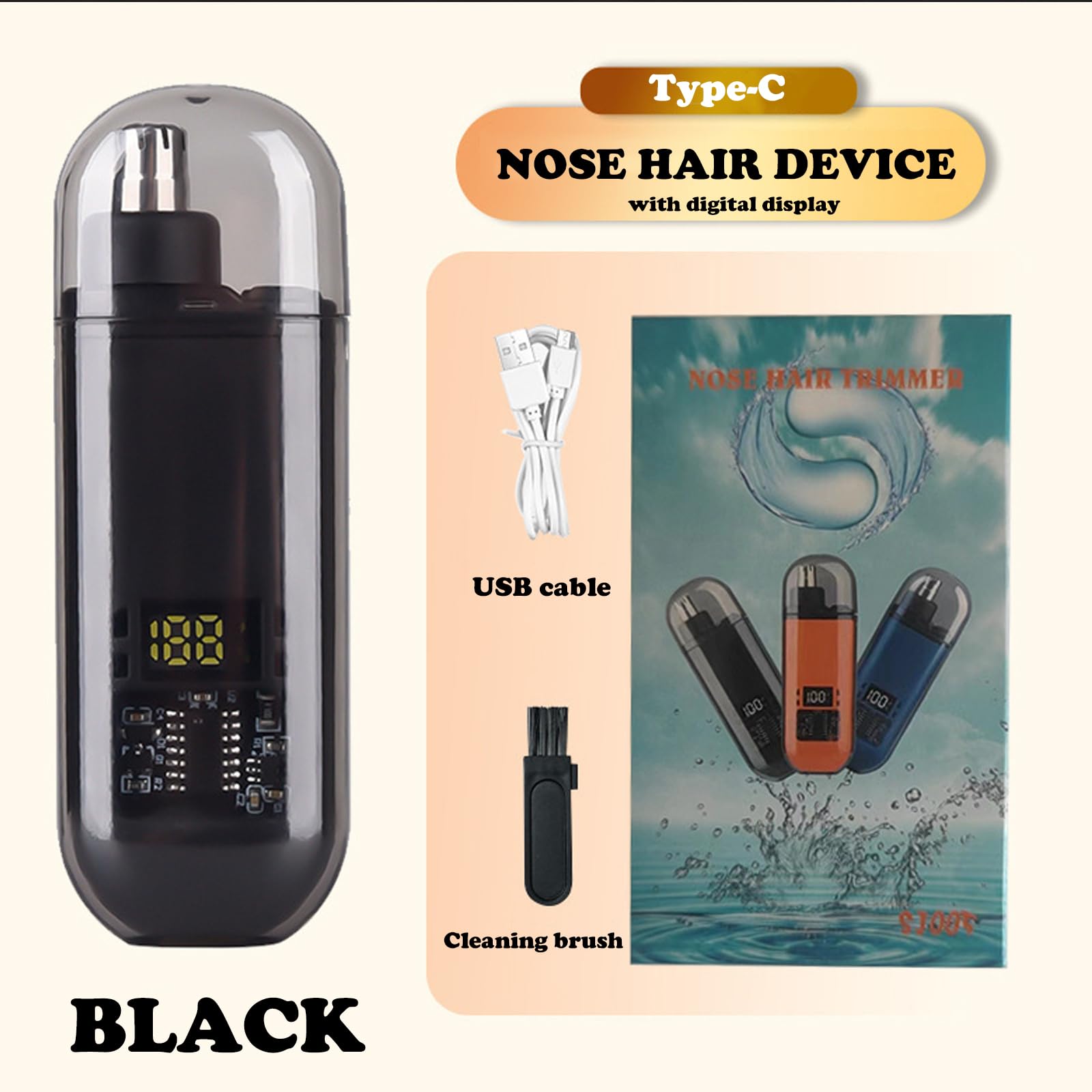 Recortador de vello de nariz y - Nose Hair Trimmer reseña y precio