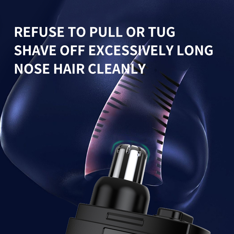 Recortador de vello nasal eléc - Nose Hair Trimmer reseña y precio
