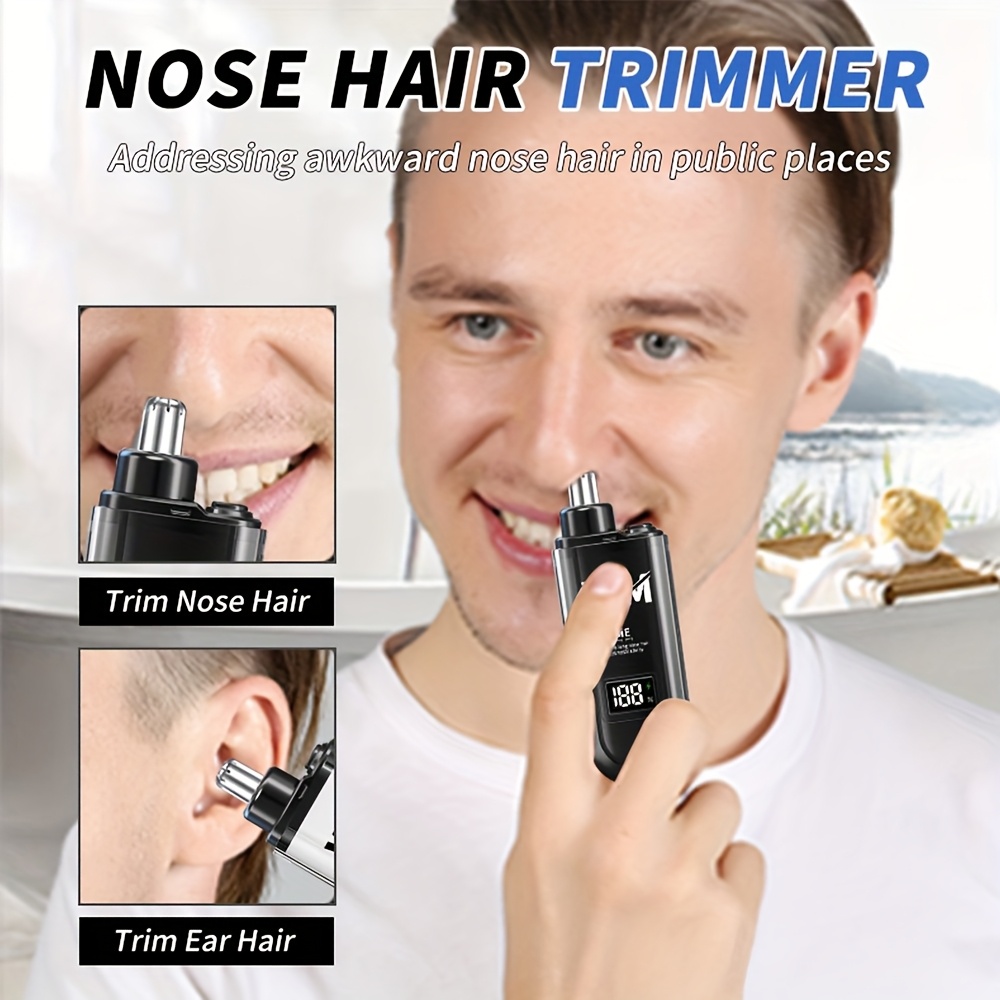 Mini recortador de vello nasal - Nose Hair Trimmer reseña y precio