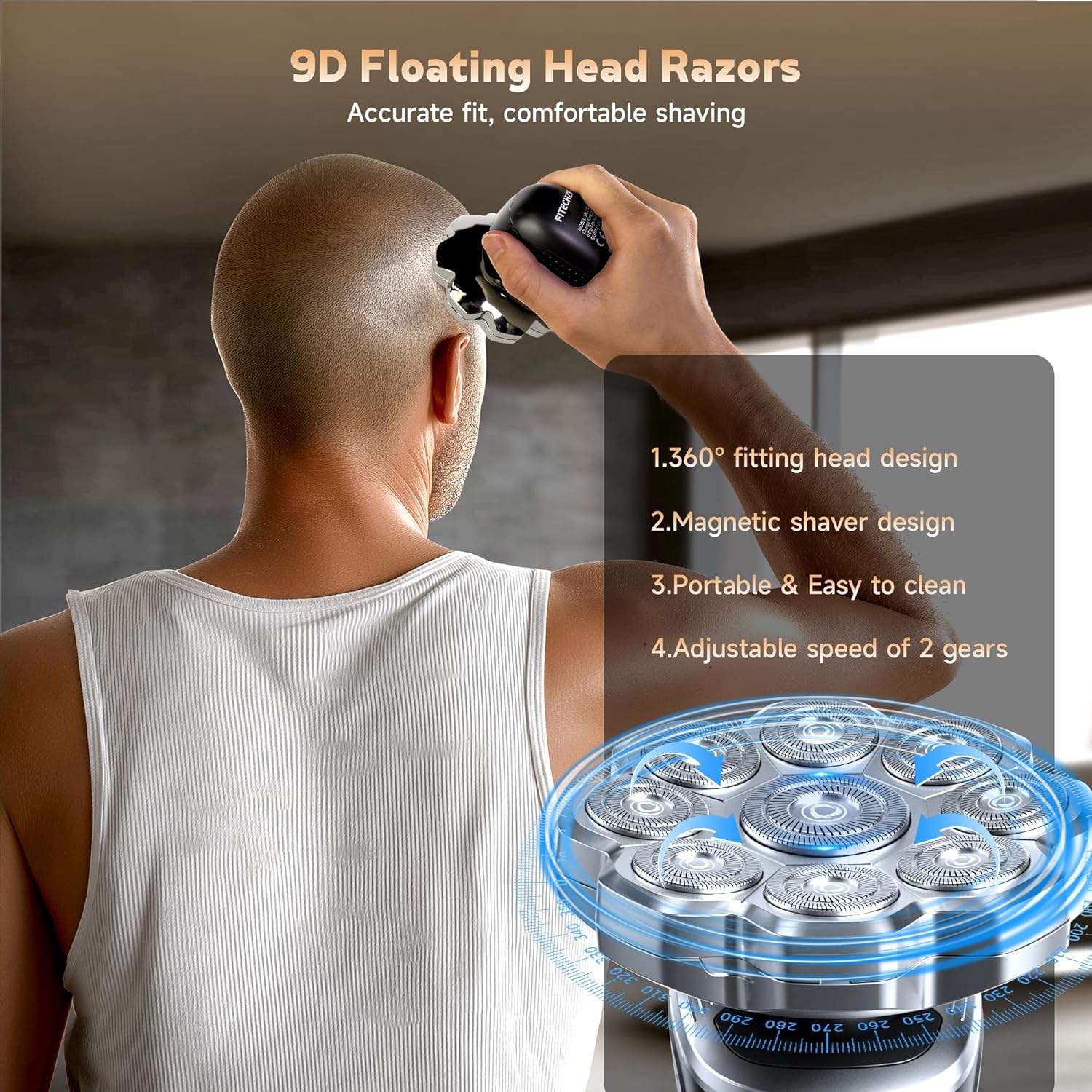 Afeitadoras de cabeza para hom - Men'S Grooming Razor reseña y precio