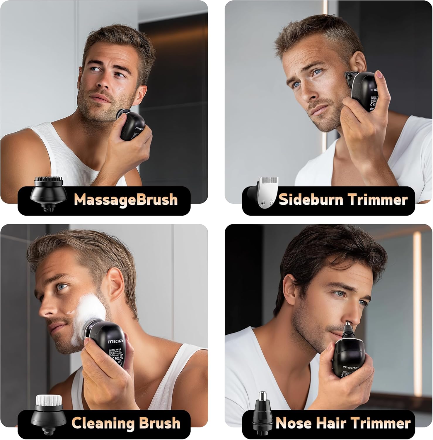 Afeitadoras de cabeza para hom - Men'S Grooming Razor reseña y precio