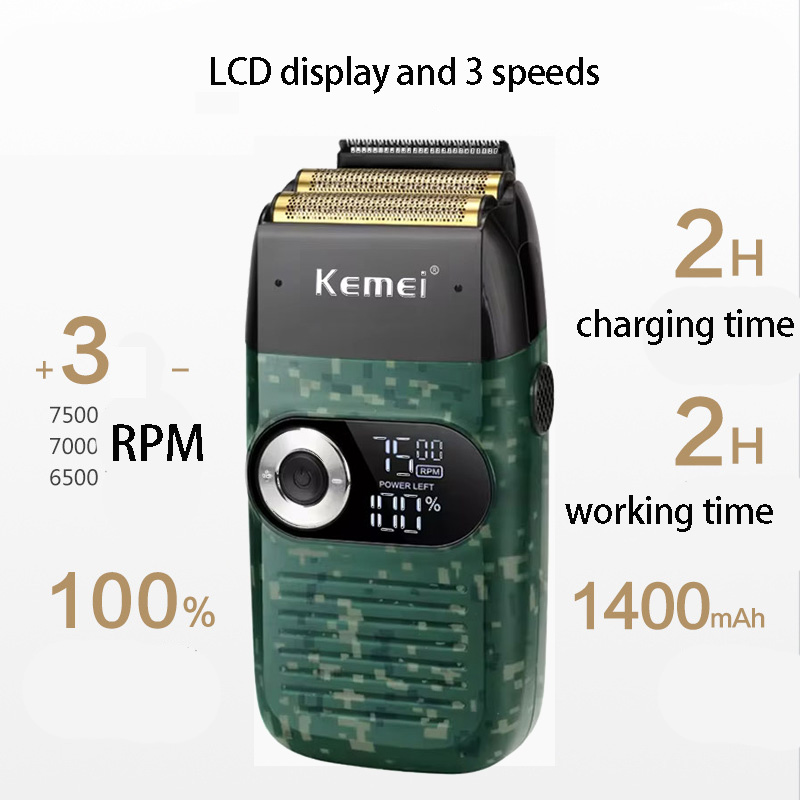 Original Kemei KM-2026 KM-2027 - Men'S Grooming Razor reseña y precio